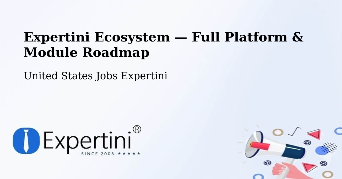 Expertini Ecosystem — Full Platform & Module Roadmap – Hackberry